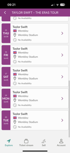 Taylor swift tickets