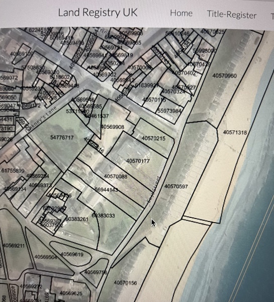 Who owns the beach in front of my house