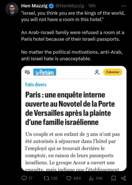 To think Jewish people are the scapegoats of humanity?