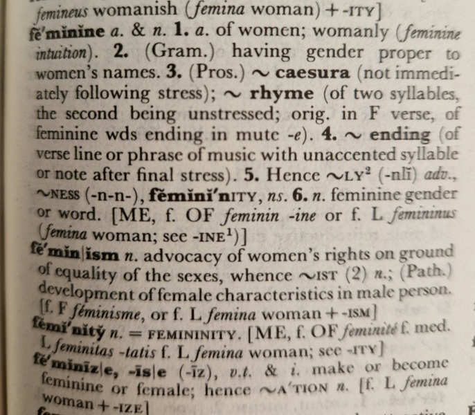 Reflecting on the recent changes in language