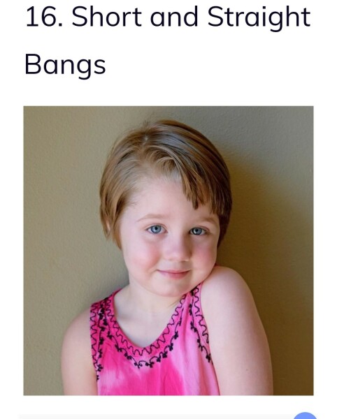 Reasons not to cut hair of four year old girl?