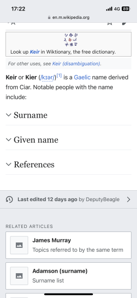 Given that he's probably going to be our next PM, why can't people spell his name correctly?