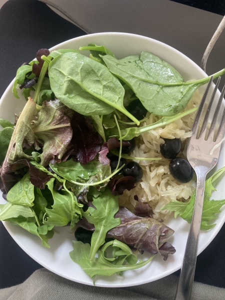 Taking a photo of everything I eat