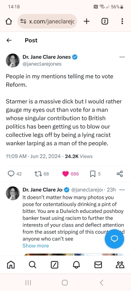 Starmer, JKR, what's most important to most women 2?