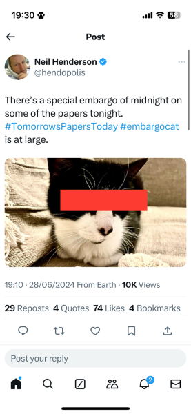 Thread 51 Sunak: A William Hill to die on