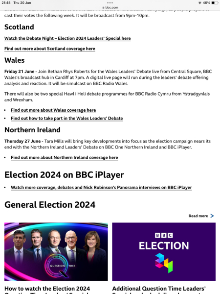 Question Time Leaders Special