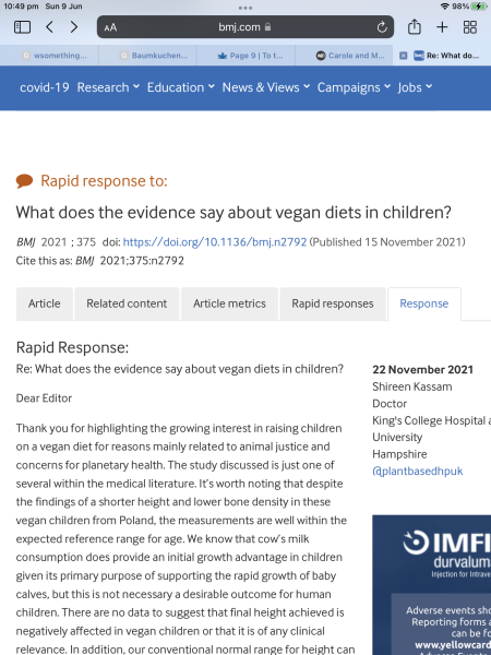 To think that parents shouldn’t force their children to follow their dietary preferences?