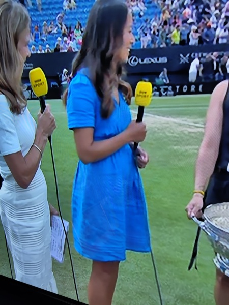 Anne Keothavong's blue dress - where from?