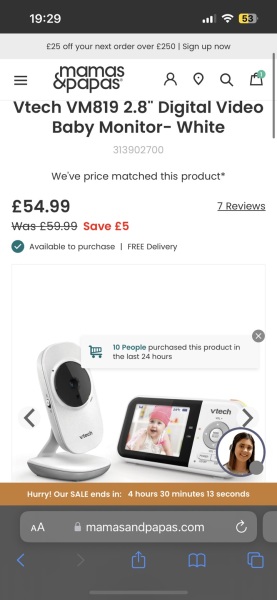 Mamas and papas baby monitor - is it good?