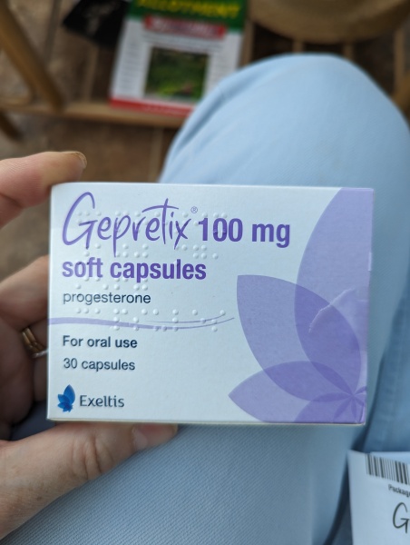 Gepretix for short luteal phase