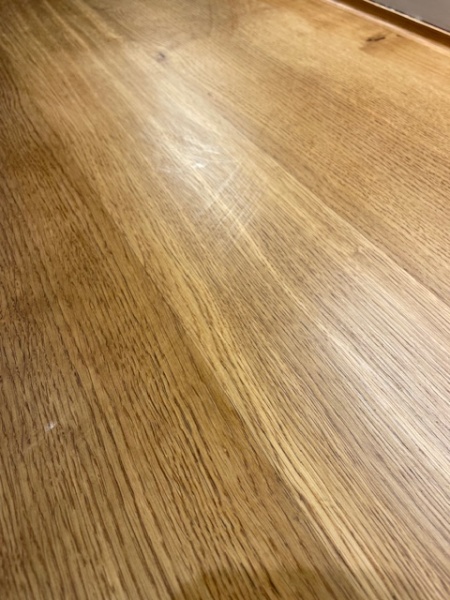 I've messed up the oiling of recently sanded wood