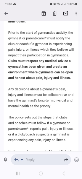 British gymnastics safeguarding email