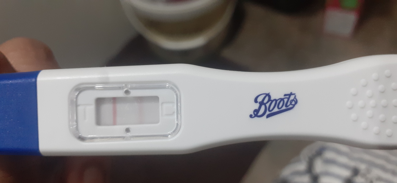 Faint positive line but boots own brand?