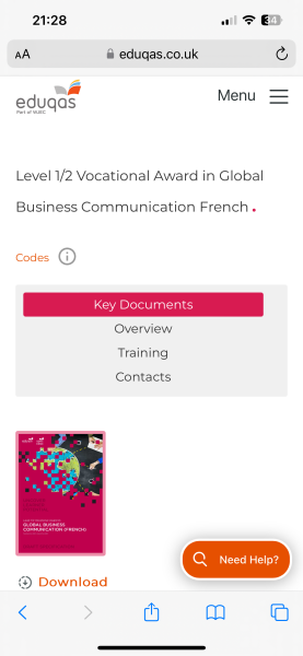 What is French business subject.