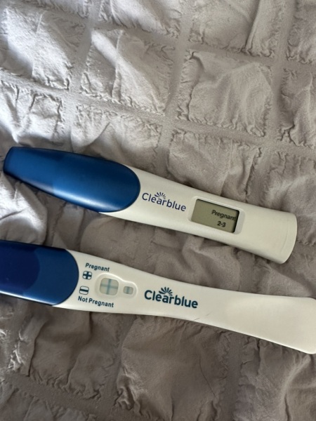 Got my Clearblue 2-3!