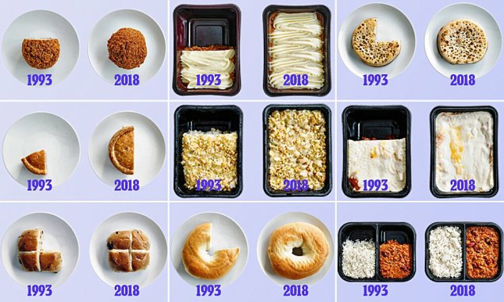 … to think this is ridiculous. (portion size)