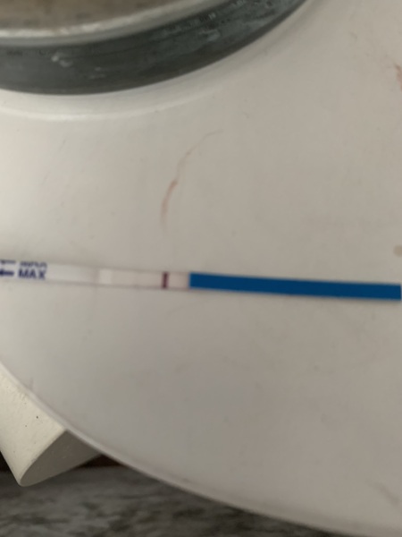 Faint line or indent line