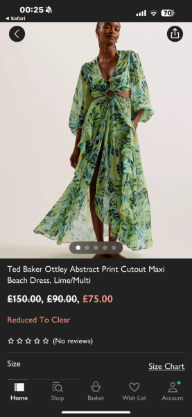 ‘Bohème chic’ wedding guest dress for the desert