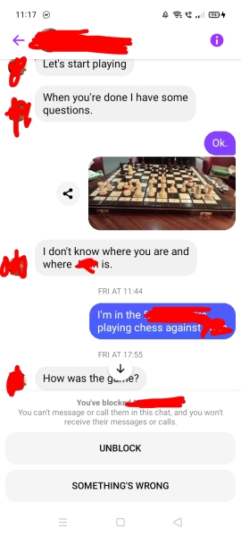 Anybody else desperately trying not to contact a guy?