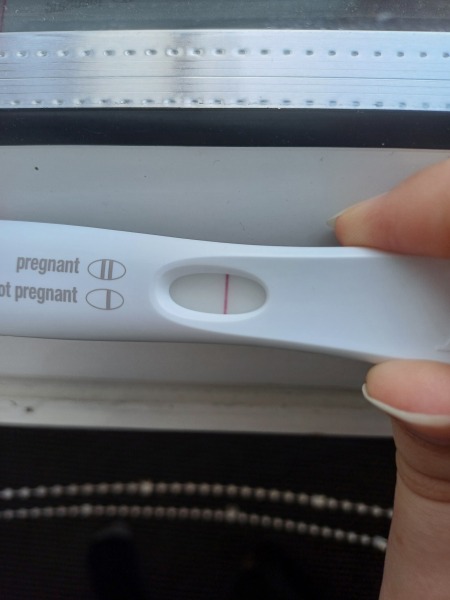 Is there a very very very faint line on this test?