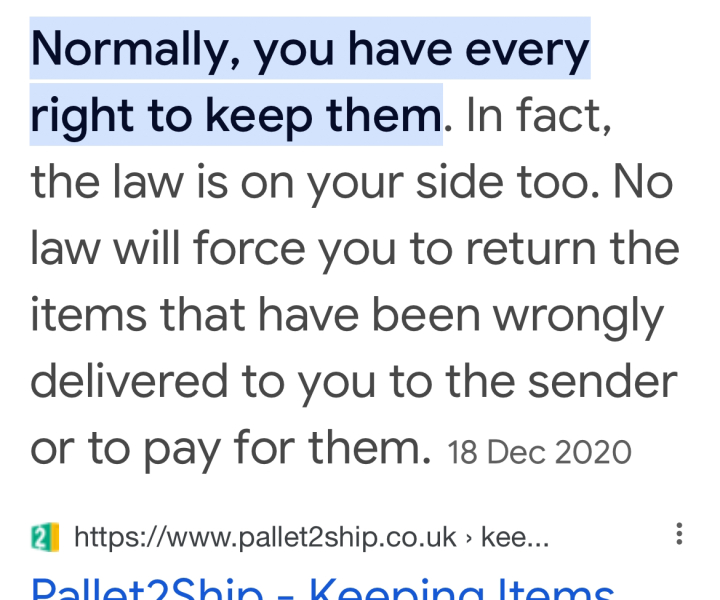 Company have sent the WRONG order
