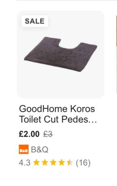 To rip out brand new cloakroom