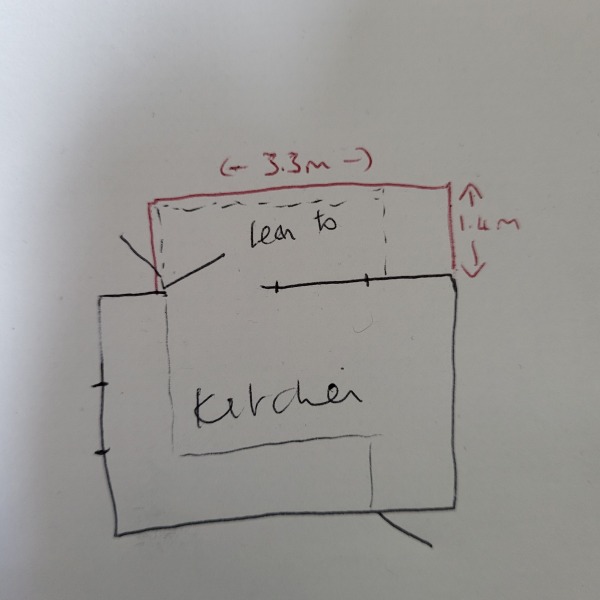 Replacing a 'lean to'