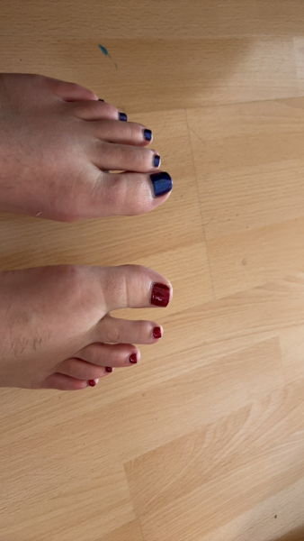 What colour is your pedicure?