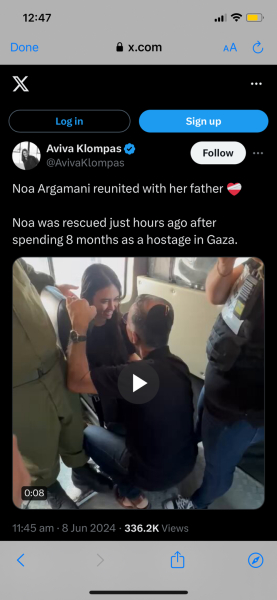 Israel rescues four hostages alive from Gaza who were captured by Hamas at Nova music festival on October 7 - including girl seen kidnapped on back of motorbike