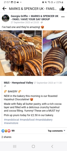 What should I buy in M&S Foodhall?