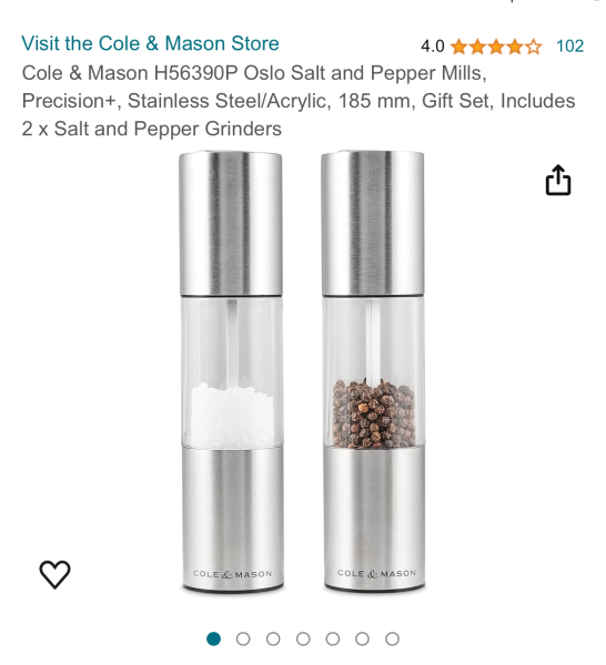 Salt and Pepper Mill Recommendations