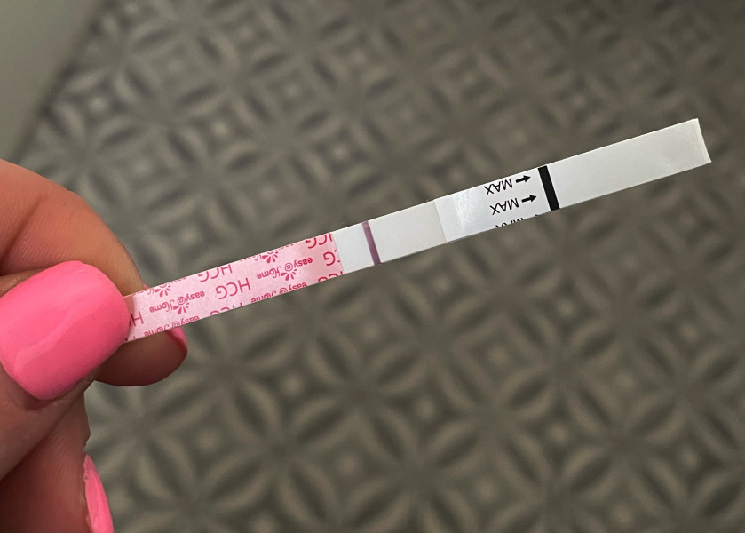 Line eyes - day of missed period