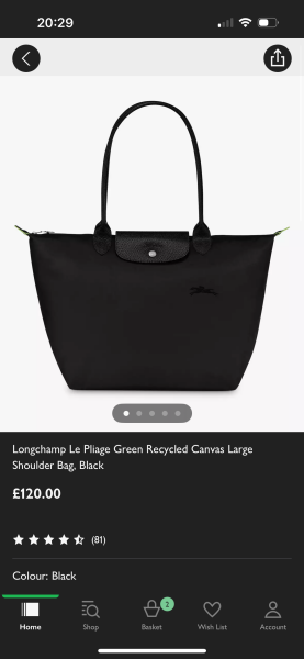 A bag that is great for putting things in