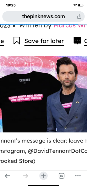 David Tennant - Wishes Kemi B would ‘shut up’