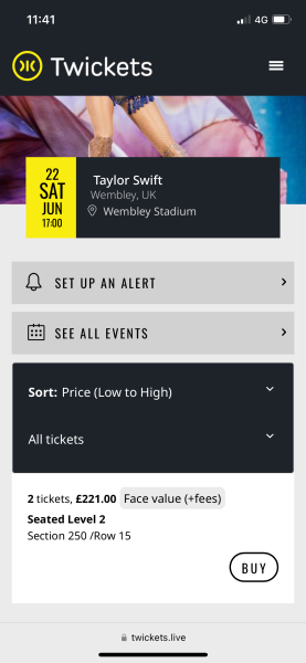 Aibu to be gutted that I couldn't get any eras tour tickets. Superfan daughters with