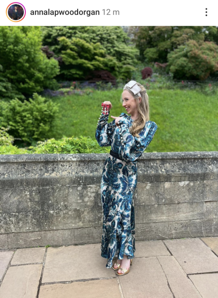 Anna Lapwood MBE dress