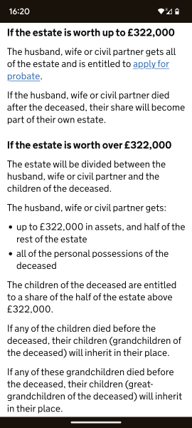 My parents think they don't need a will?