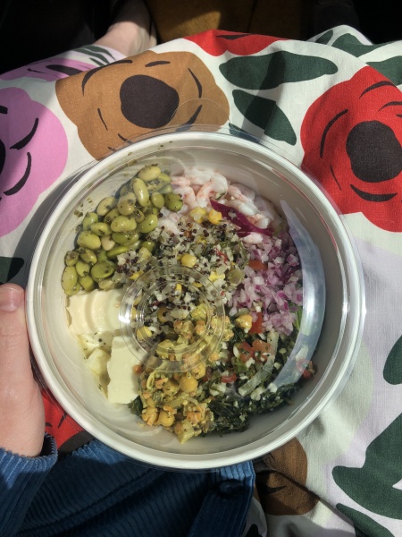 Taking a photo of everything I eat