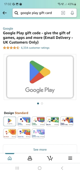 Google play 'needs more information' before allowing me to use voucher I just bought?