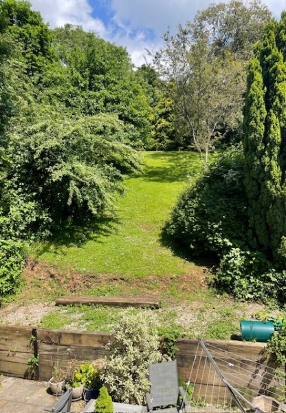 If your garden is messy, do you still sit in it and enjoy it?