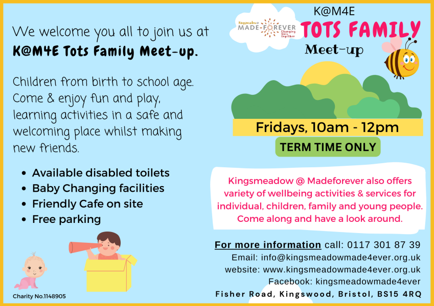 Kingswood Bristol Tots group.
