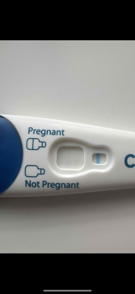 Positive pregnancy test or evaporation line?