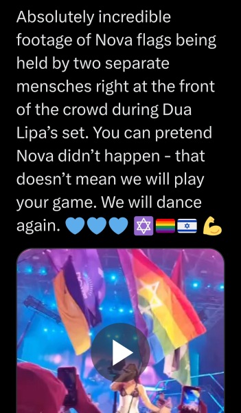 Support for Palestine at Glastonbury