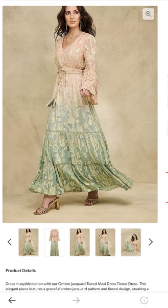 ‘Bohème chic’ wedding guest dress for the desert