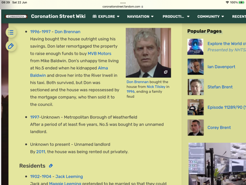 Coronation Street Thread. **NO SPOILERS PLEASE.**  Currently in early June 2024