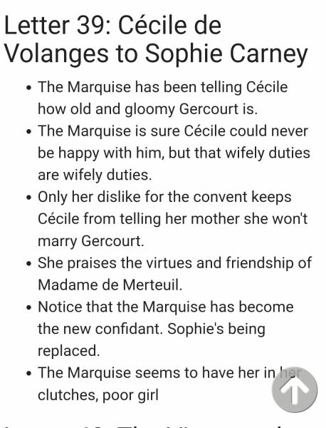 Did She Fall Or Was She Pushed? Dangerous Liaisons Readalong 2024