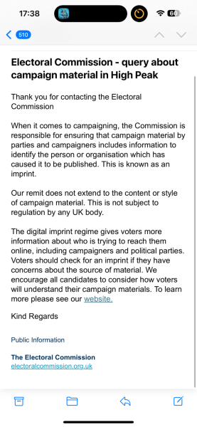 AIBU to think this is electoral fraud?