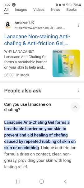 Best solution for thigh rub on holiday