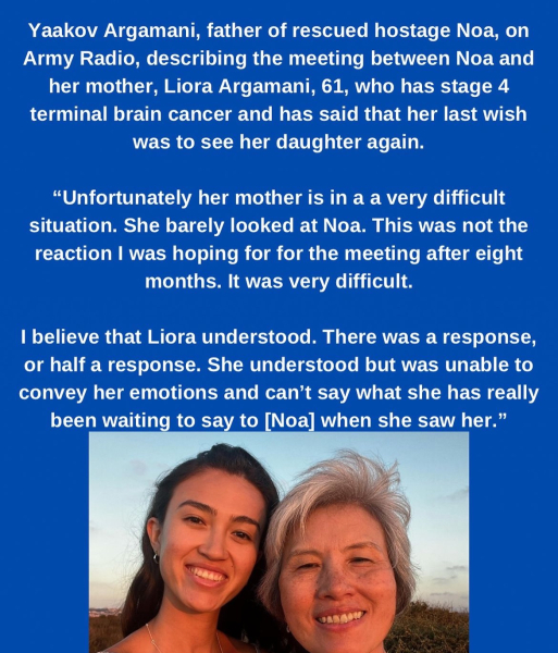 Israel rescues four hostages alive from Gaza who were captured by Hamas at Nova music festival on October 7 - including girl seen kidnapped on back of motorbike