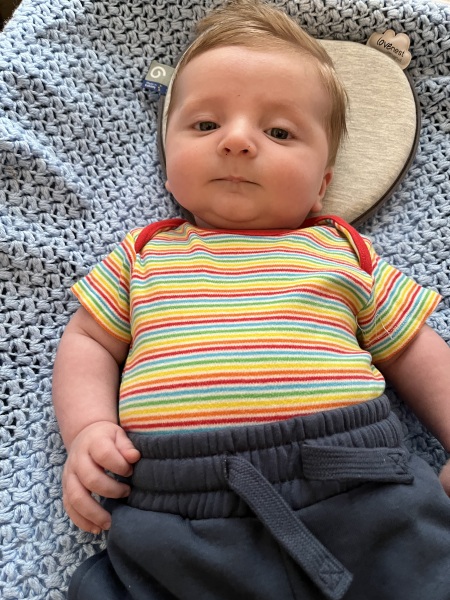 Baby clothes for big waistbands?